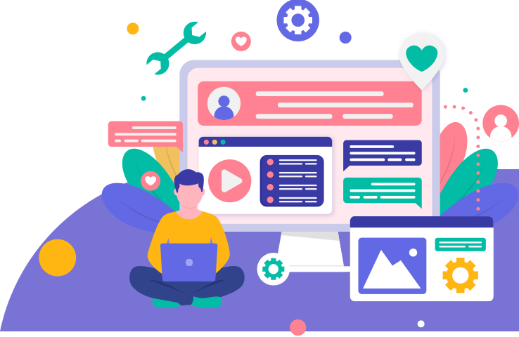 智能网络优化技术示意图